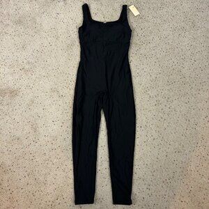 NEW Popilush Shapewear Square Neck Thigh Slimming Workout Jumpsuit Medium